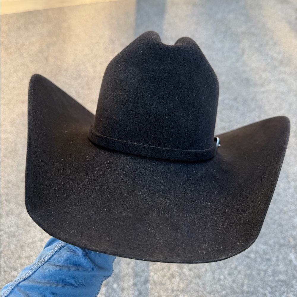 American Hat Company Lucky 7x Hat size 6 3/4 Long Oval - Picture 3 of 7